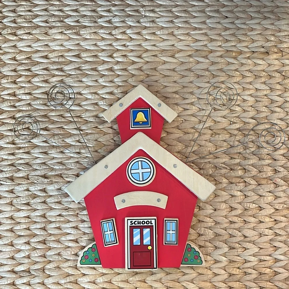 School House Photo Holder